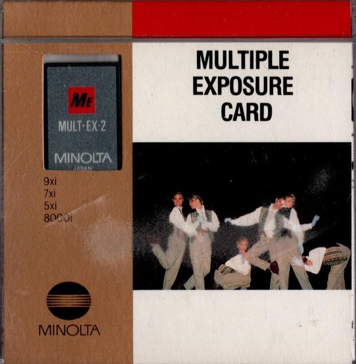 Creative Expansion Card Multi Exposure voor Minolta 8000i /, Audio, Tv en Foto, Fotografie | Fotostudio en Toebehoren, Zo goed als nieuw