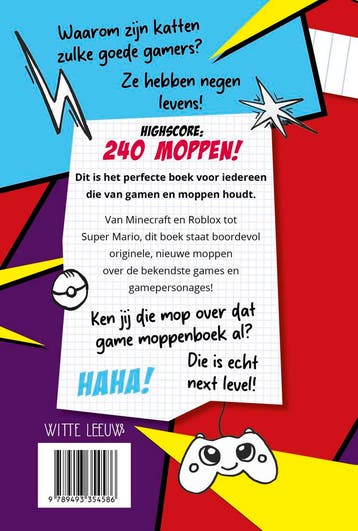 Het game moppenboek 9789493354586 Peter Nilsson, Verzenden, Zo goed als nieuw, Peter Nilsson