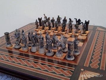 Galería del coleccionista - Schaakspel - Lood en tin