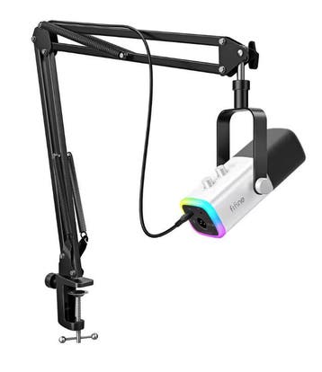 USB/XLR Microfoon met Arm RGB Gaming Streaming Set, Verzenden, Nieuw