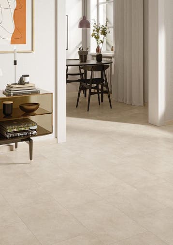 Vloertegel/Wandtegel Grespania Mercury Beige Betonlook 60x60, 60 cm of meer, Nieuw, Ophalen of Verzenden, 10 m² of meer