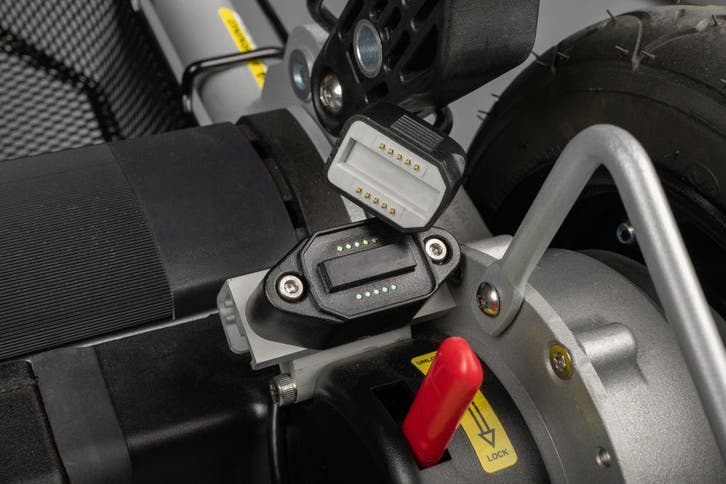 Magneet connector E-ability Splitrider rolstoel, Diversen, Rolstoelen, Nieuw, Ophalen of Verzenden