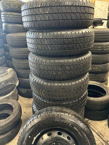 Bus banden 215 65 16 Goodyear zo goed als nieuw, Ophalen, 16 inch, Nieuw, Band(en)