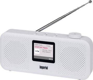 Internetradio met wifi en dab+ - DAB Radio - FM Radio - Wit, Verzenden, Zo goed als nieuw