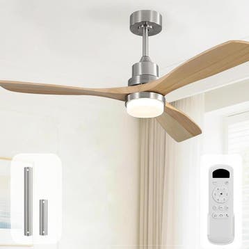 Plafondventilator met verlichting - Plafondlamp met ventilat, Witgoed en Apparatuur, Verzenden, Zo goed als nieuw