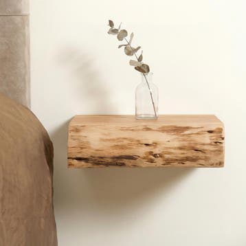 *WOONWINKEL* Hangend Nachtkastje Boomstam 40 Cm Breed (set V, Verzenden, Nieuw