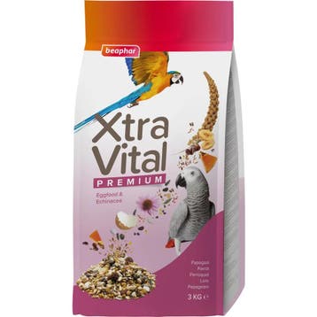 Beaphar Xtra Vital papegaaienvoer 2 x 3 kg, Dieren en Toebehoren, Verzenden, Nieuw