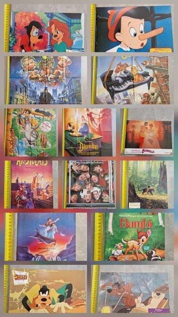 Walt Disney - Collection of 60 Original German Posters,, Nieuw