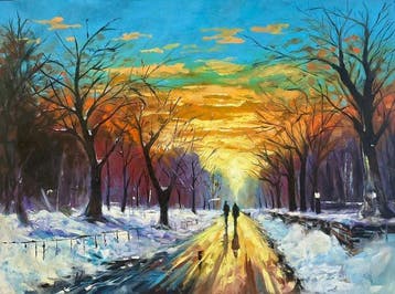 Jarol (XX-XXI) - Caminantes en el Parque Nevado