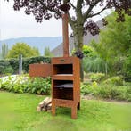 ASH - Pizza - 3 in 1 - BBQ/Buitenhaard - Cortenstaal, Verzenden, Nieuw