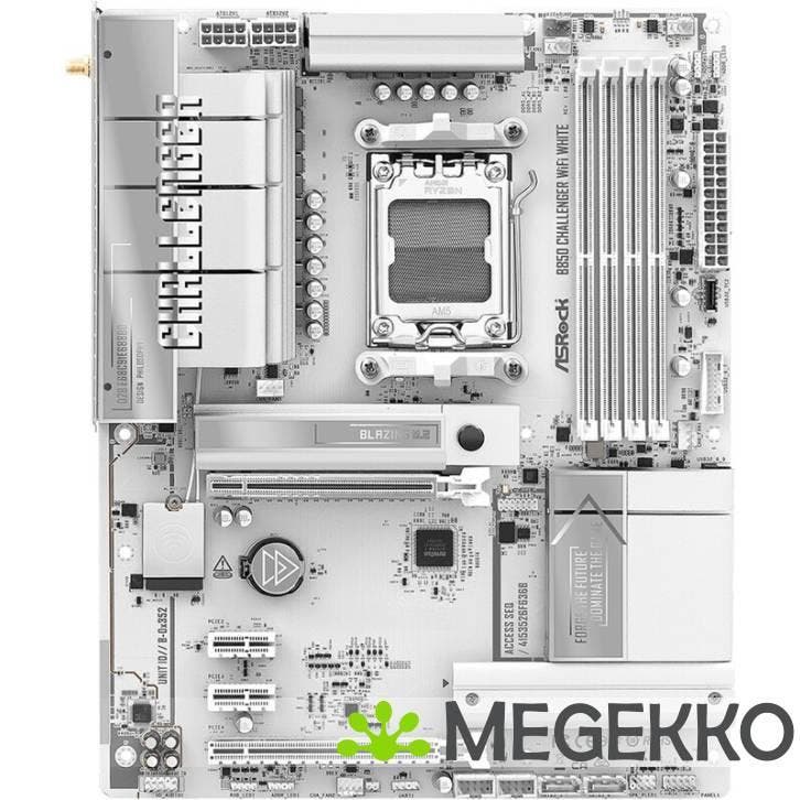 Asrock B850M CHALLENGER WIFI WHITE, Computers en Software, Moederborden, Nieuw, Verzenden