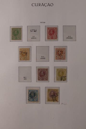 Curaçao, Nederlandse Antillen 1873/1990 - Gevorderde, Gestempeld