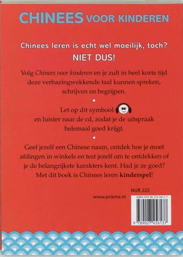 Chinees voor kinderen / Prisma taalcursus 9789027456137, Verzenden, Gelezen, Elinor Greenwood