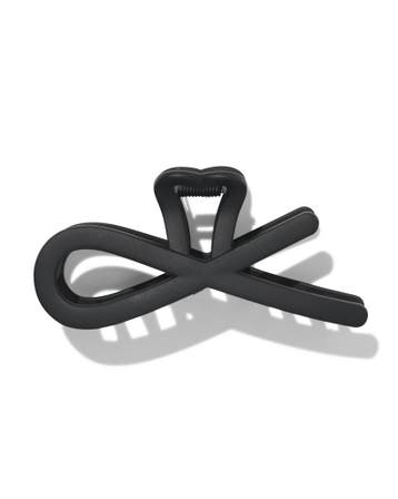 HEMA Haarklem 11cm strik mat zwart, Sieraden, Tassen en Uiterlijk, Uiterlijk | Haarverzorging, Verzenden, Nieuw
