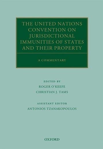 9780199601837 United Nations Convention On Jurisdictional..., Verzenden, Nieuw, Roger O'Keefe
