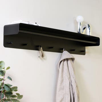 Spinder Design Arcus 120 wandkapstok - zwart, Verzenden, Nieuw