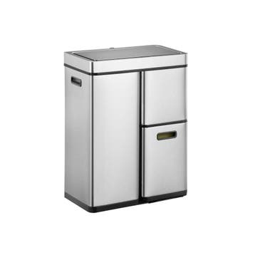 EKO Mirage recycler plus sensor 30+15+15 ltr - Mat RVS, Verzenden, Nieuw