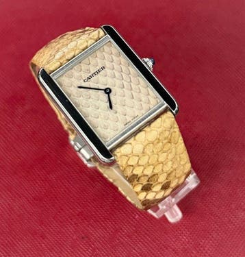 Cartier - Tank Solo Phyton - W5200021 - Heren - 2010-2020, Nieuw