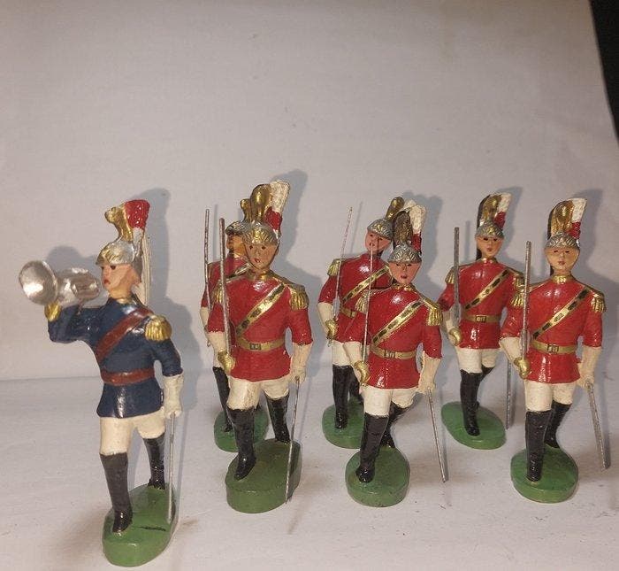 Britains - Speelgoedsoldaatje 7 Guardie Nobili della Citta, Kinderen en Baby's, Speelgoed | Overig