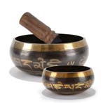 Tibetaanse Klankschaal Set met Kussen en Klopper Yoga, Verzenden, Nieuw