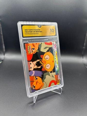 Pokémon - 1 Graded card The Story of Mewtwo 24 Movie Edition, Nieuw
