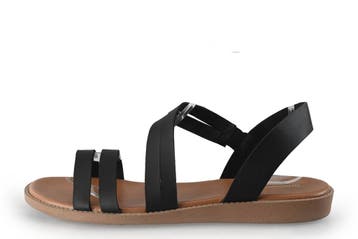 Graceland Sandalen in maat 43 Zwart, Verzenden, Zwart, Sandalen of Muiltjes, Zo goed als nieuw