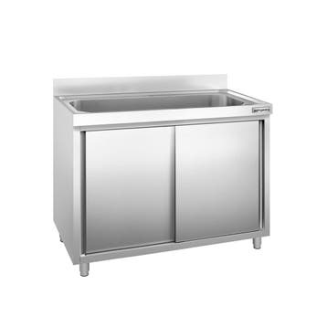 GGM Gastro | Spoelkast PREMIUM - RVS - 1200x600mm - met 1 |, Verzenden, Nieuw
