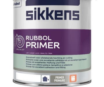 Sikkens Rubbol Primer  - Alle kleuren leverbaar - 1 liter, Doe-het-zelf en Verbouw, Verf, Beits en Lak, Overige kleuren, Nieuw