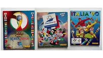 Panini Panini FIFA World Cup – 3 Incomplete Sticker Albums –, Nieuw