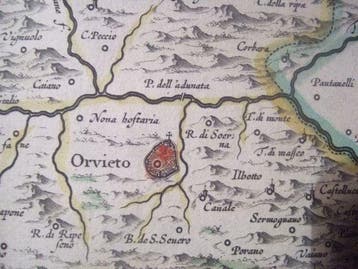 Italië - Orvieto, Aqua Pendente, Lake Bolsena, Todi; W.Blaeu, Nieuw