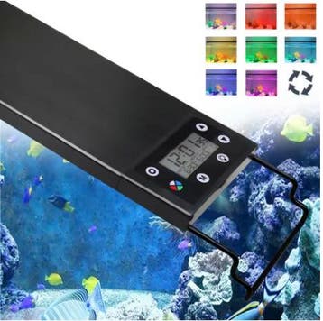 LED Aquarium Lamp 30-60 cm Full Spectrum met Timer, Dieren en Toebehoren, Vissen | Aquaria en Toebehoren, Verzenden, Nieuw