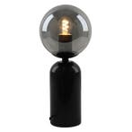 Marmeren tafellamp grijs, Alan, met schakelaar, Vintage, Nieuw, Ophalen of Verzenden, Glas