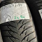 2 x Goodyear UltraGrip 8 175-65-14 Winterbanden 5mm, Auto-onderdelen, Banden en Velgen, 14 inch, Gebruikt, 175 mm, Band(en)