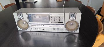 Panasonic - RX-C45LS Boombox Cassetterecorder-speler, Nieuw