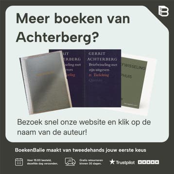 BRIEFWISSELING MET ED.HOORNIK 9789021450438 Achterberg, Verzenden, Gelezen, Achterberg