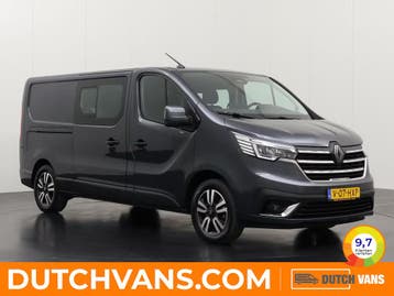Renault Trafic 2.0BlueDCi Dubbele-cabine 2024 L2 H1 Diesel, Automaat, Euro 6, Renault, Zwart