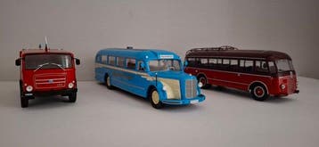 Schuco 1:43 - Model vrachtwagen - Mercedes-Benz O 6600/ OM, Nieuw