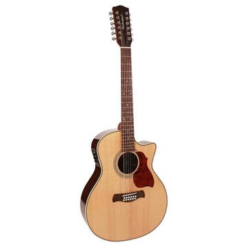 Richwood G-6512-CEVA Grand Auditorium Cutaway Massief, Ophalen of Verzenden, Nieuw