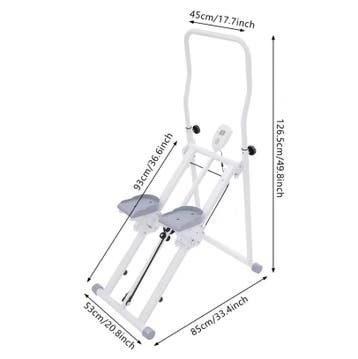 Opvouwbare Trapstepper – Cardio Stepper met LCD Display, Verzenden, Nieuw