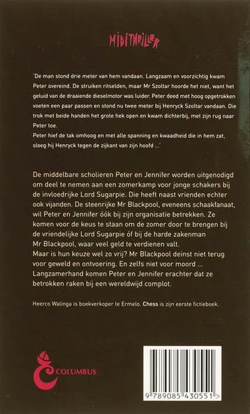 Chess / Midithriller 9789085430551 Heerco Walinga, Boeken, Verzenden, Gelezen, Heerco Walinga