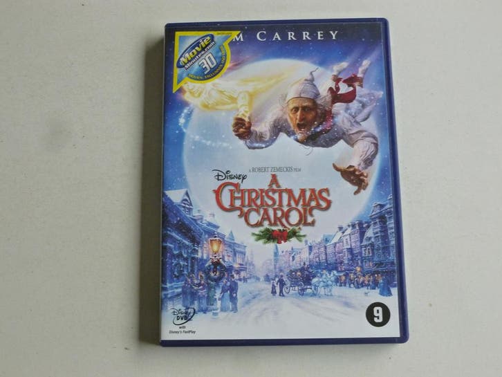 Disney - A Christmas Carol / Jim Carrey (DVD), Cd's en Dvd's, Dvd's | Klassiekers, Zo goed als nieuw, Ophalen of Verzenden
