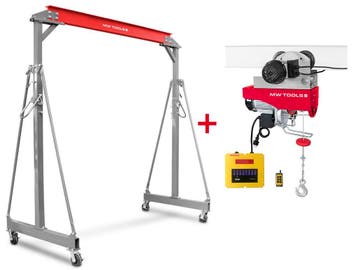 Portaalkraan 2T + elektrische takel en trolley 500/1000kg  M, Doe-het-zelf en Verbouw, Ophalen of Verzenden, Nieuw