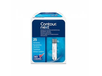 Contour Next teststrips - 25 stuks, Verzenden, Nieuw