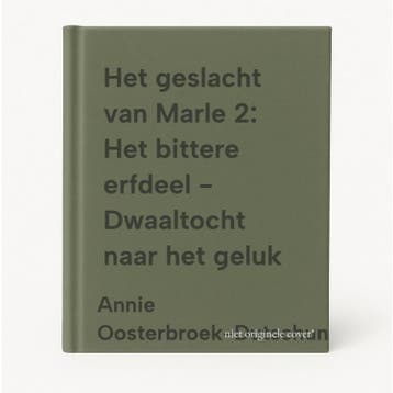 Het geslacht van Marle 2: Het bittere erfdeel - Dwaaltocht, Verzenden, Gelezen, Annie Oosterbroek-Dutschun