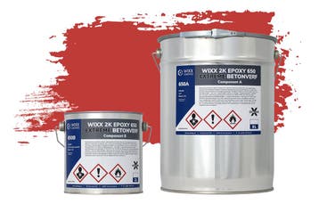 Wixx 2K Epoxy 650 Extreme Betoncoating RAL 3020 |, Verzenden, Nieuw, Verf, Minder dan 5 liter
