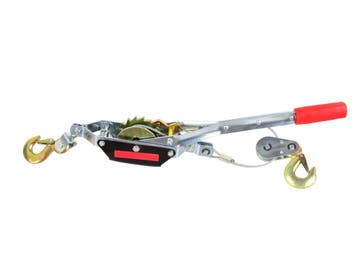 Handtakel 2 Ton Met 2 Haken - Puller - Spanner -  Treklier -, Ophalen of Verzenden, Nieuw