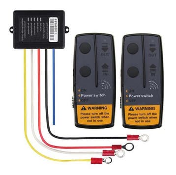 12V - 24V, Draadloze afstandsbediening, lier, Winch RC,, Ophalen of Verzenden, Nieuw