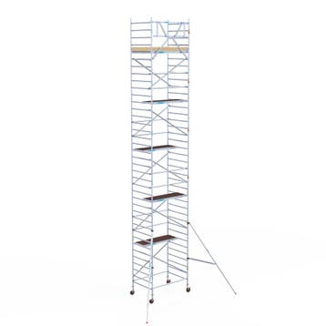 Rolsteiger Basic 135x190 12,2m werkhoogte tegen de gevel, Verzenden, Nieuw, Rolsteiger of Kamersteiger, 5 meter of hoger
