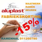 15% FABRIEKSKORTING, ramen, rolluiken, deuren schuiframen, Verzenden, Nieuw, Schuifpui, Inclusief glas