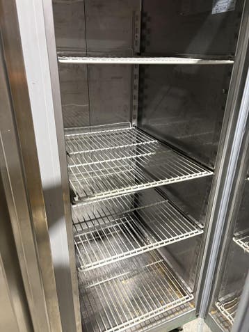Studio 54 Kronus Oasis 1400 Horeca Dubbeldeurs Vrieskast RVS, Ophalen of Verzenden, Gebruikt